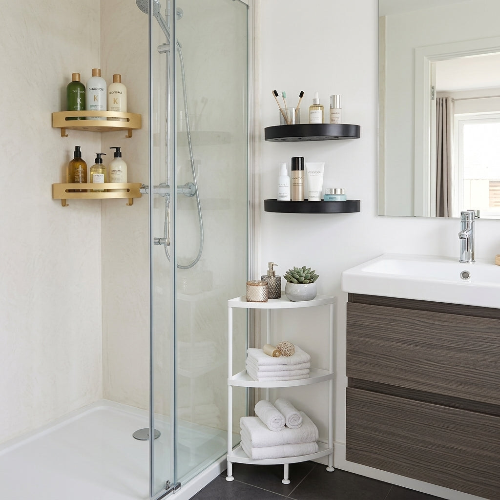 etageres-d-angle-salle-de-bain-et-douche Image