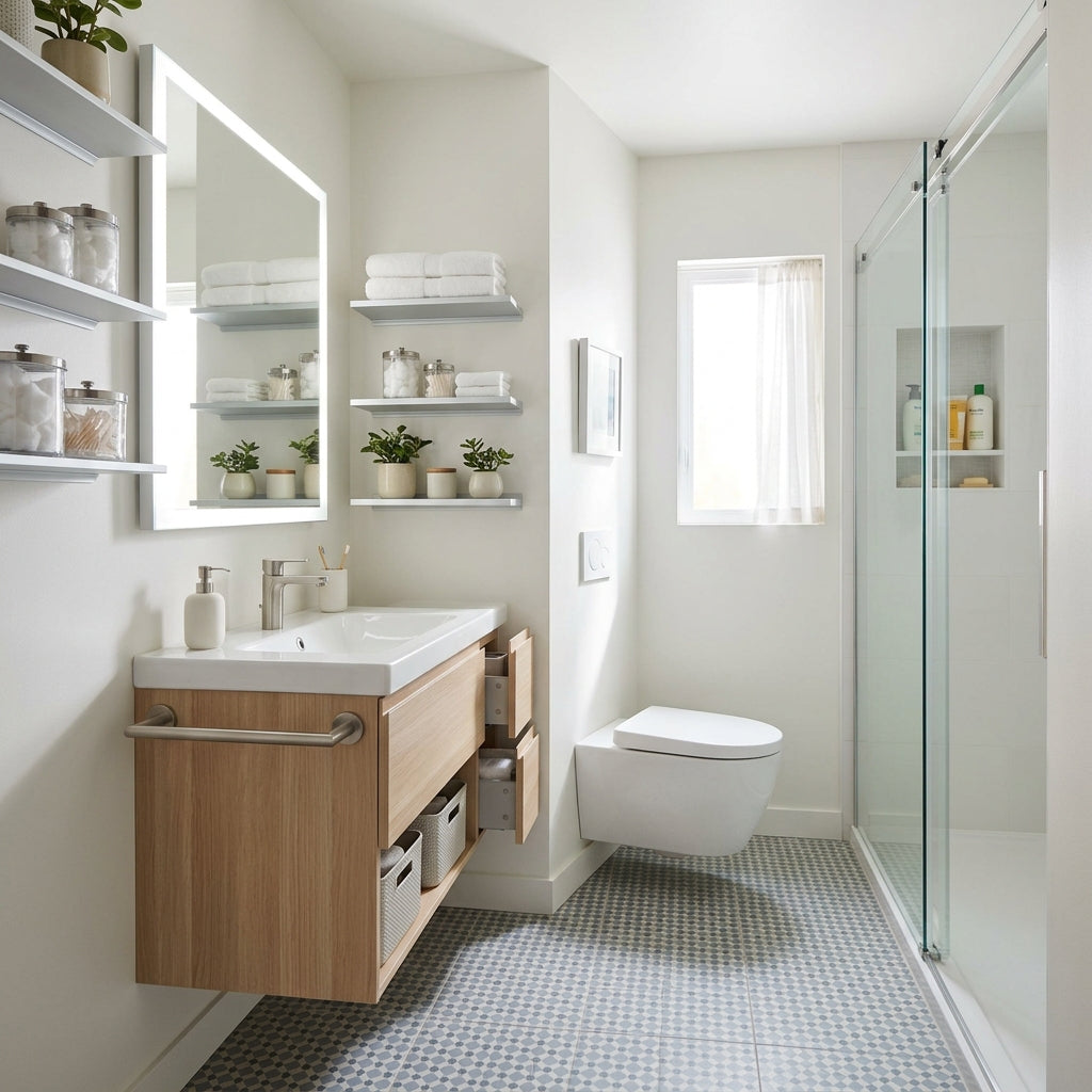 rangement-petite-salle-de-bain Image