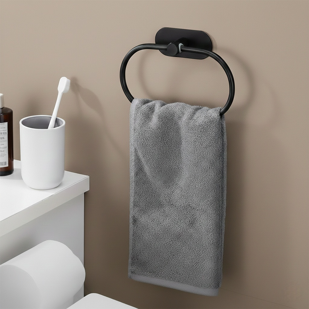 Self-Adhesive Towel Ring