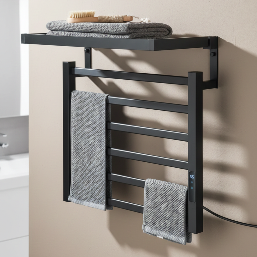 Sèche-Serviettes Électrique Mural