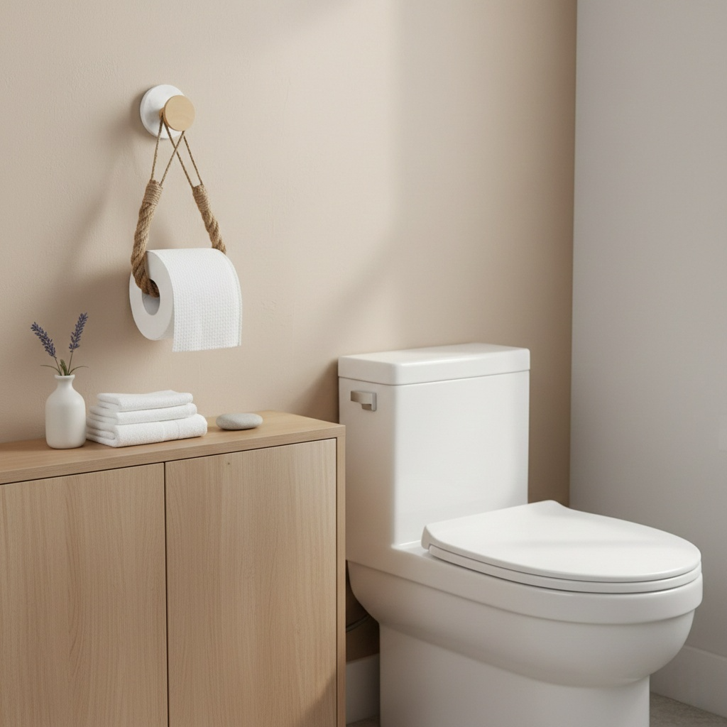 Natural Rope Toilet Paper Holder