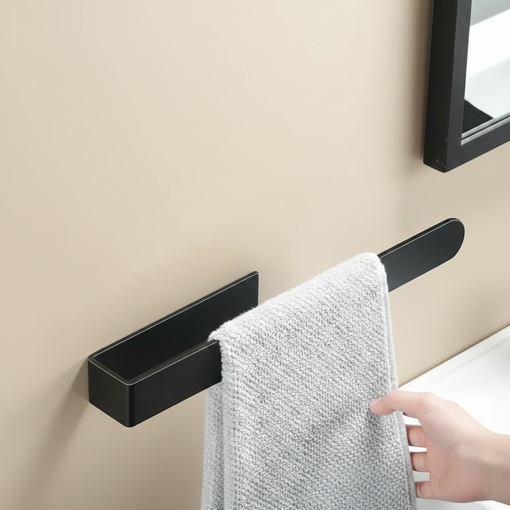 porte serviette auto-adhésif WC