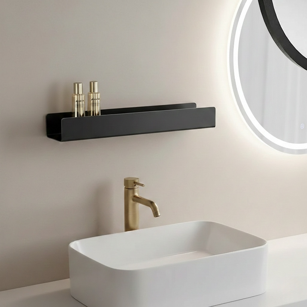 étagère de salle de bain minimaliste