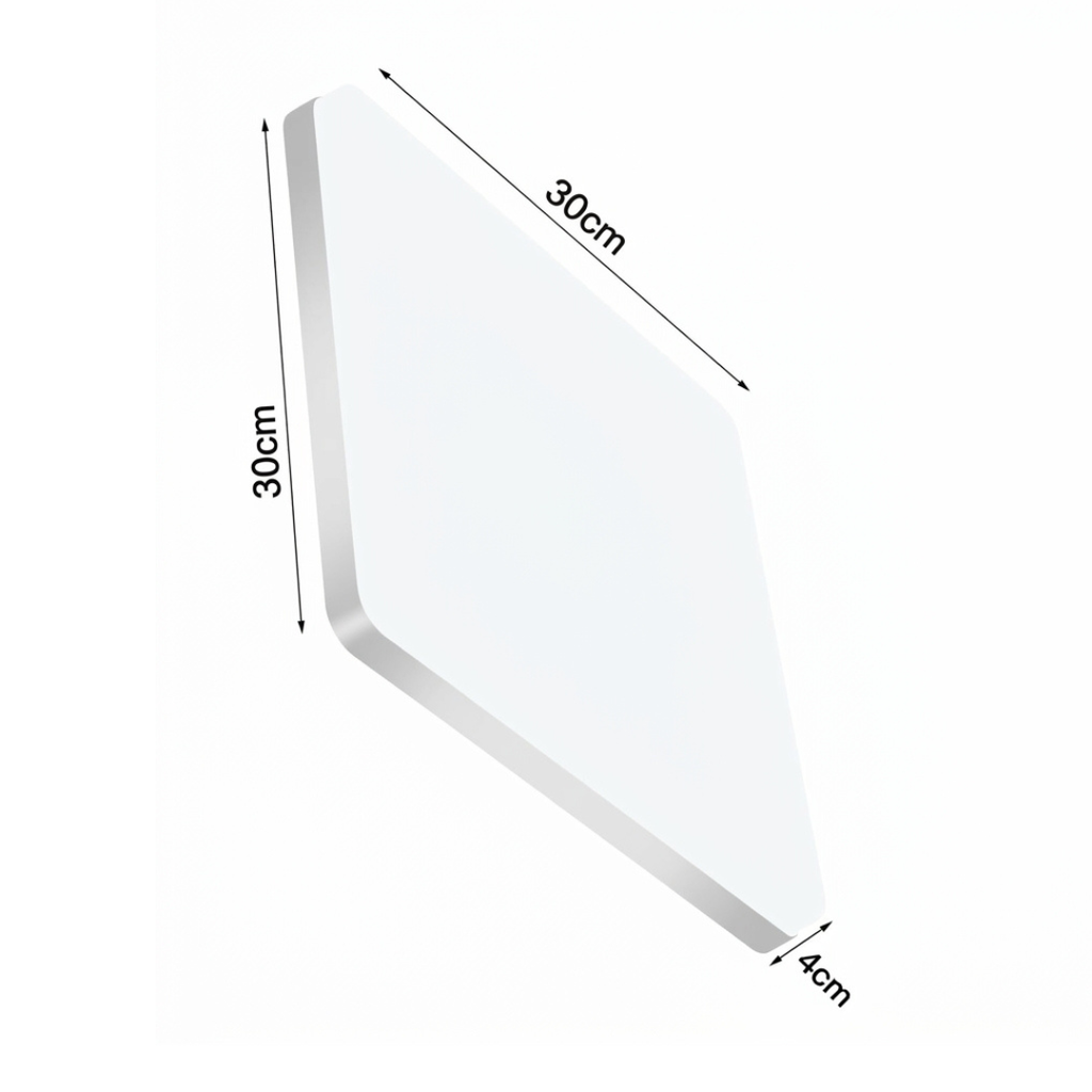 Plafonnier LED Carré de Salle de Bain