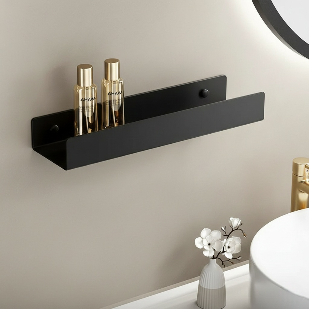 étagère de salle de bain minimaliste