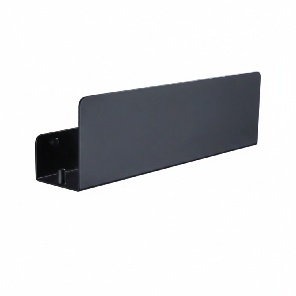 étagère métallique salle de bain