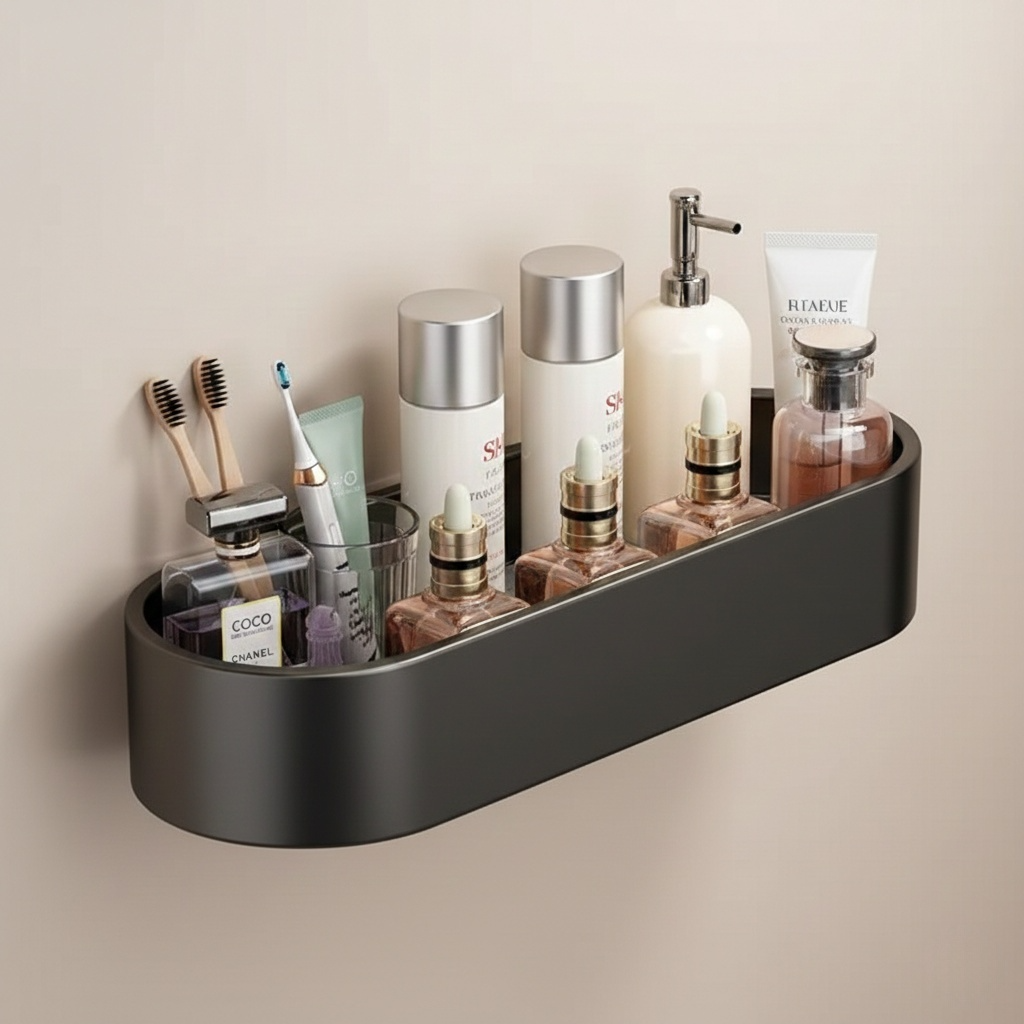 étagère murale salle de bain design