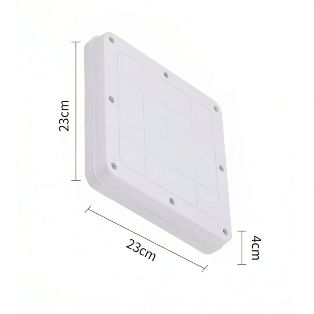 Plafonnier LED Carré de Salle de Bain