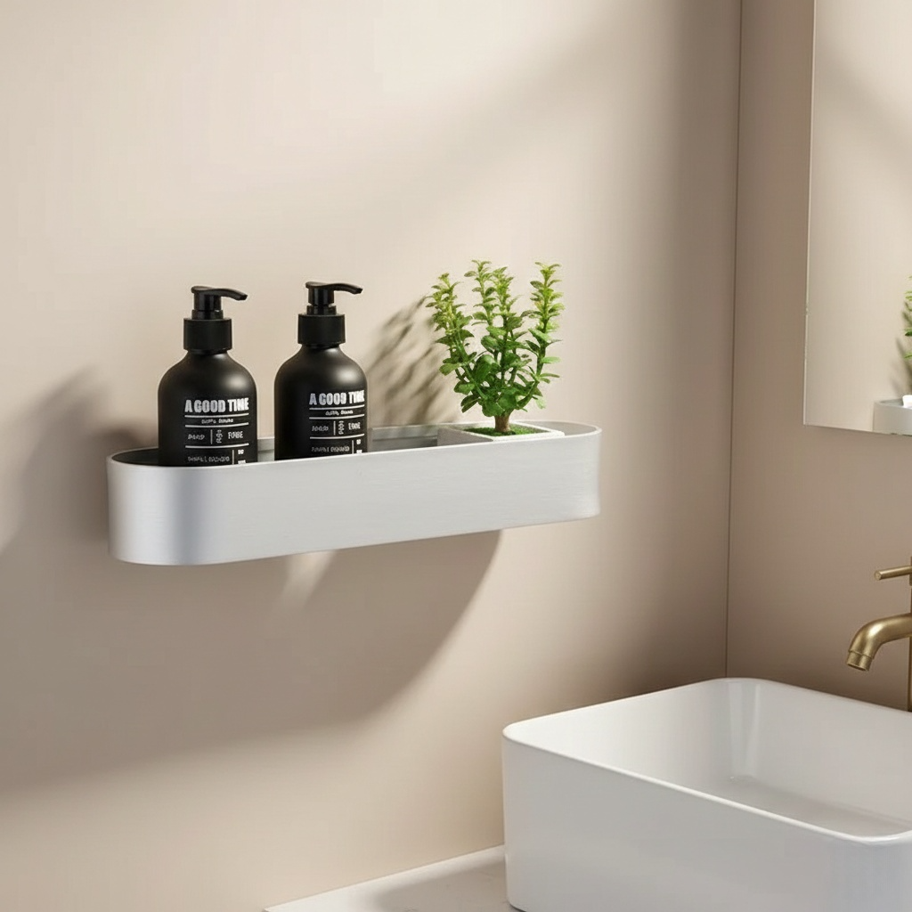 étagère murale salle de bain design