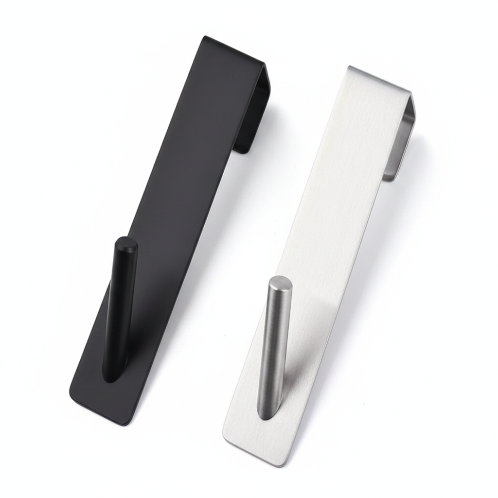 (Crochet) porte-serviettes de douche en forme de S