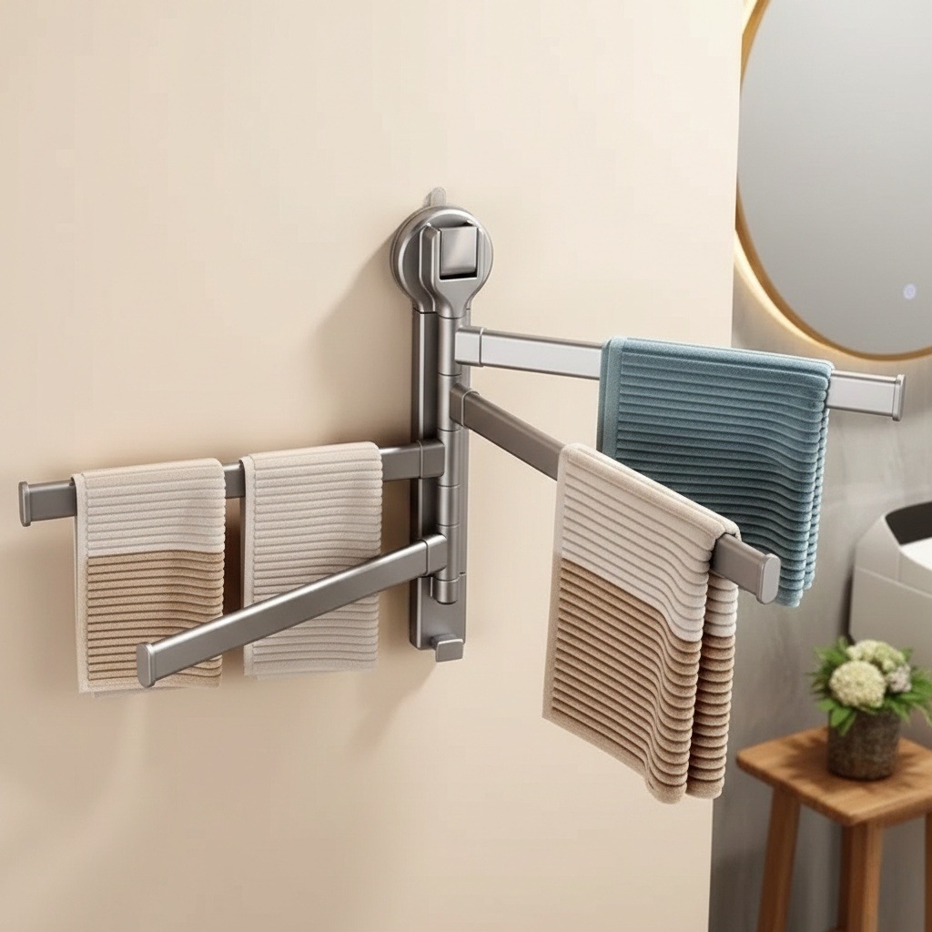 porte serviette ventouse