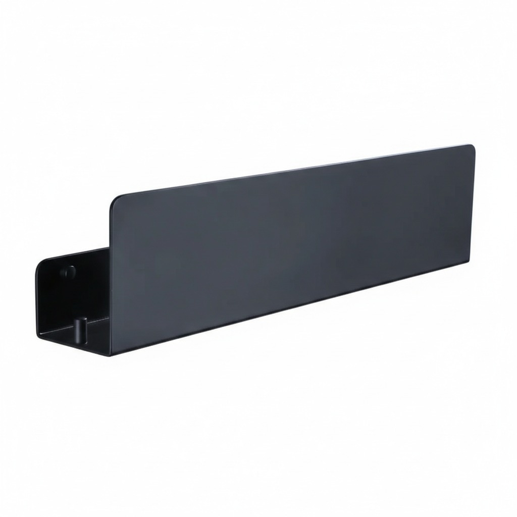 étagère métallique salle de bain