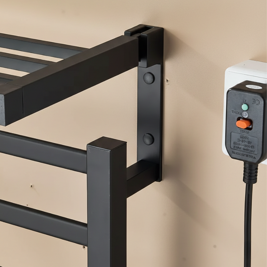 Sèche-Serviettes Électrique Mural