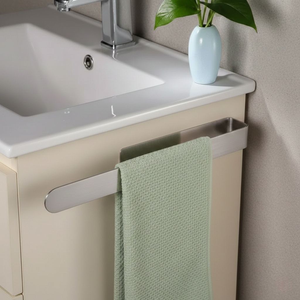 porte serviette auto-adhésif WC