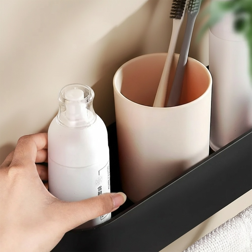 étagère murale salle de bain design