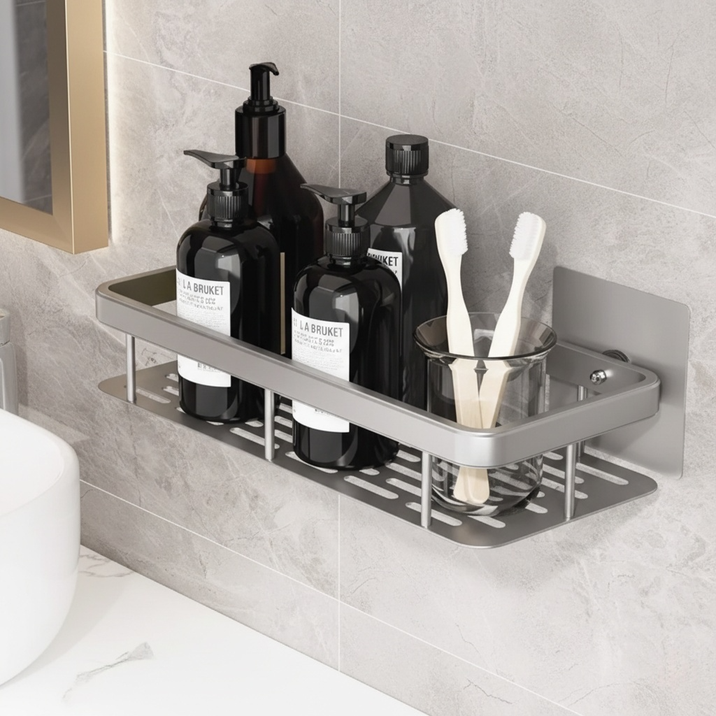 étagère salle de bain sans percer