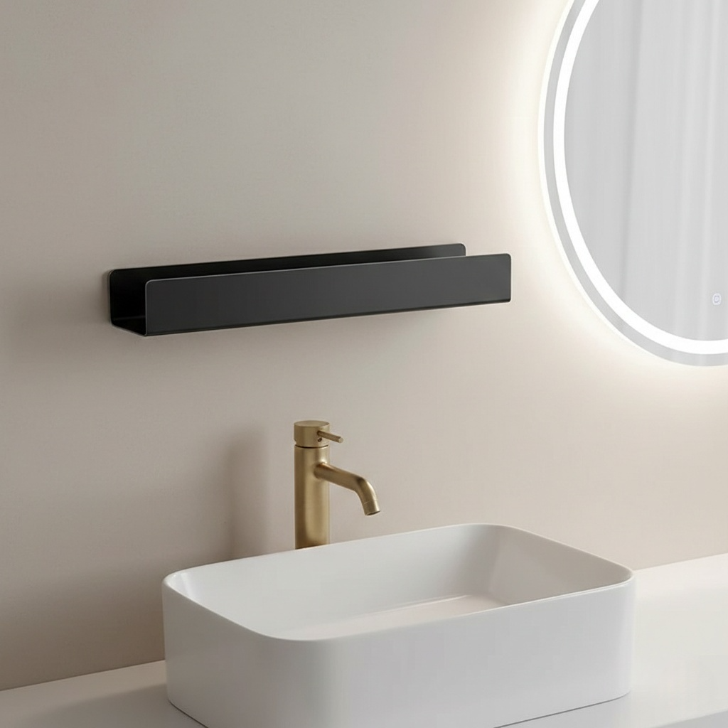 étagère de salle de bain minimaliste