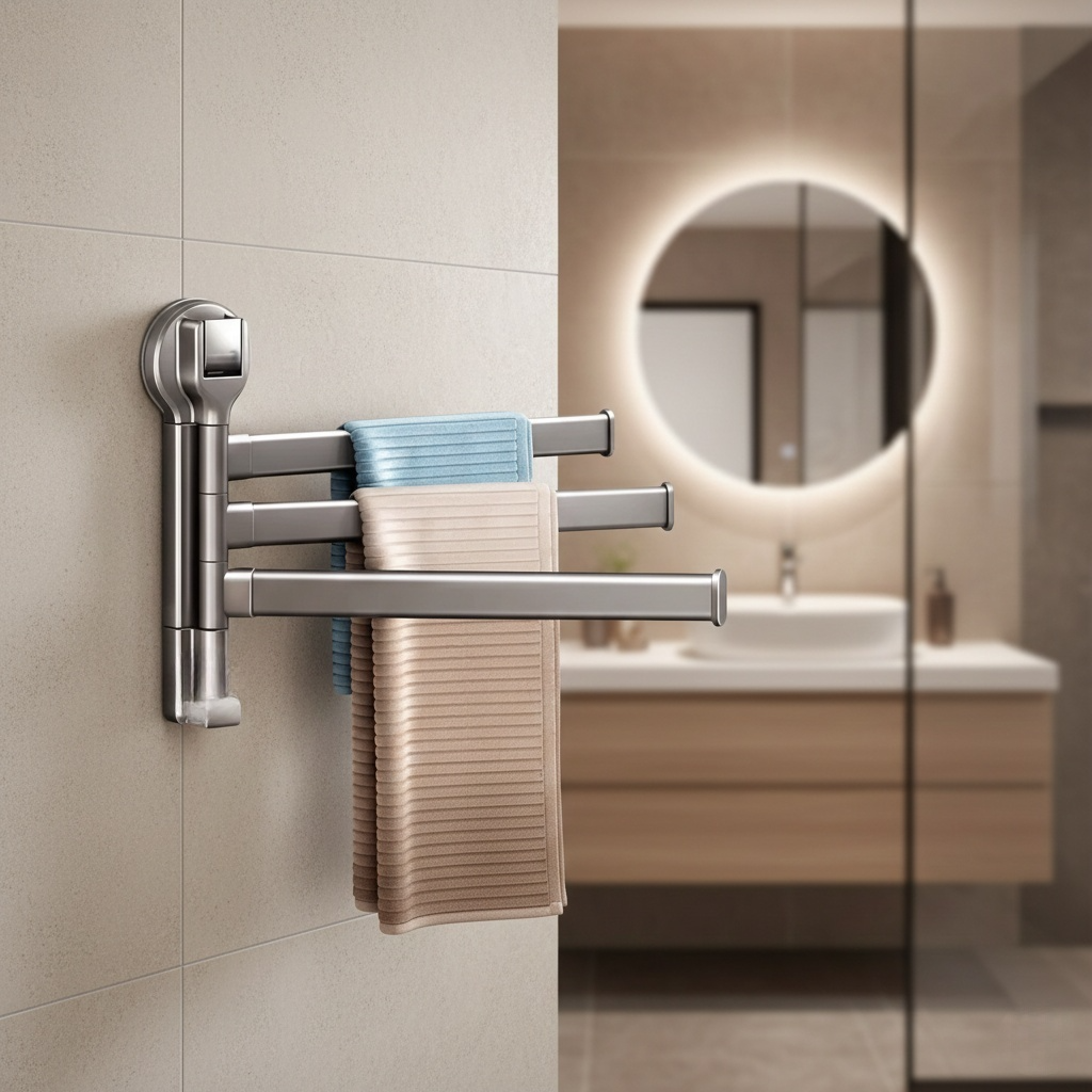 porte serviette ventouse