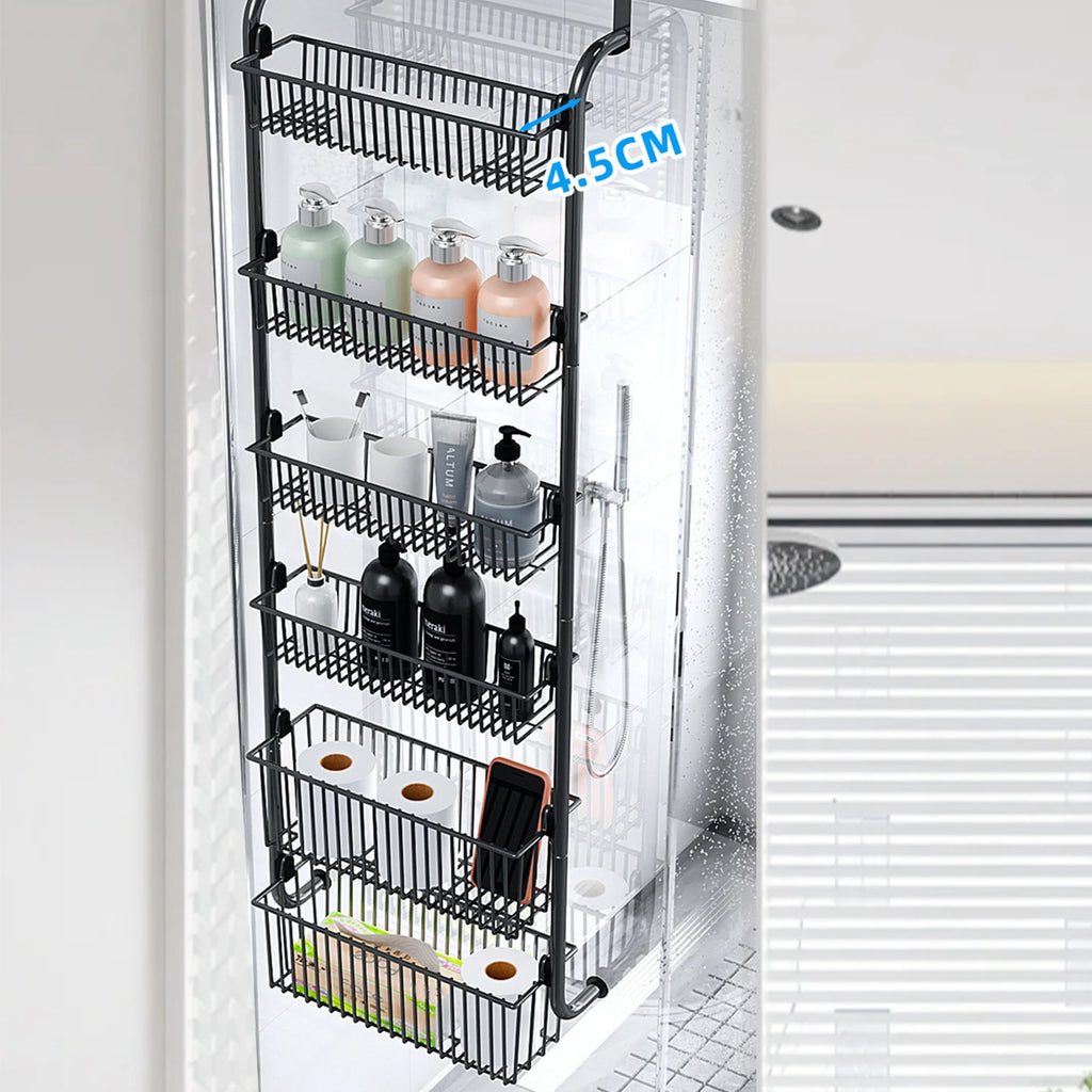 Étagère de rangement suspendue au-dessus de la porte 1