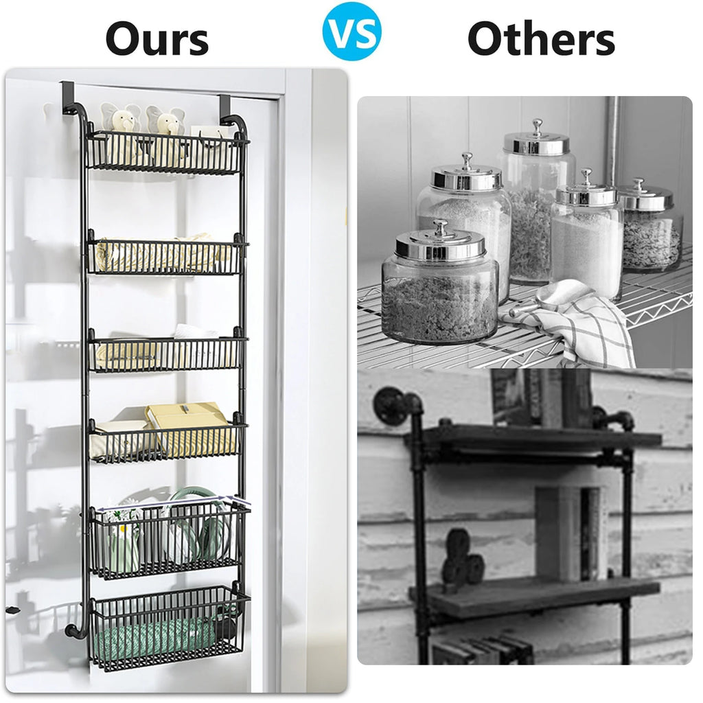 Étagère de rangement suspendue au-dessus de la porte 1