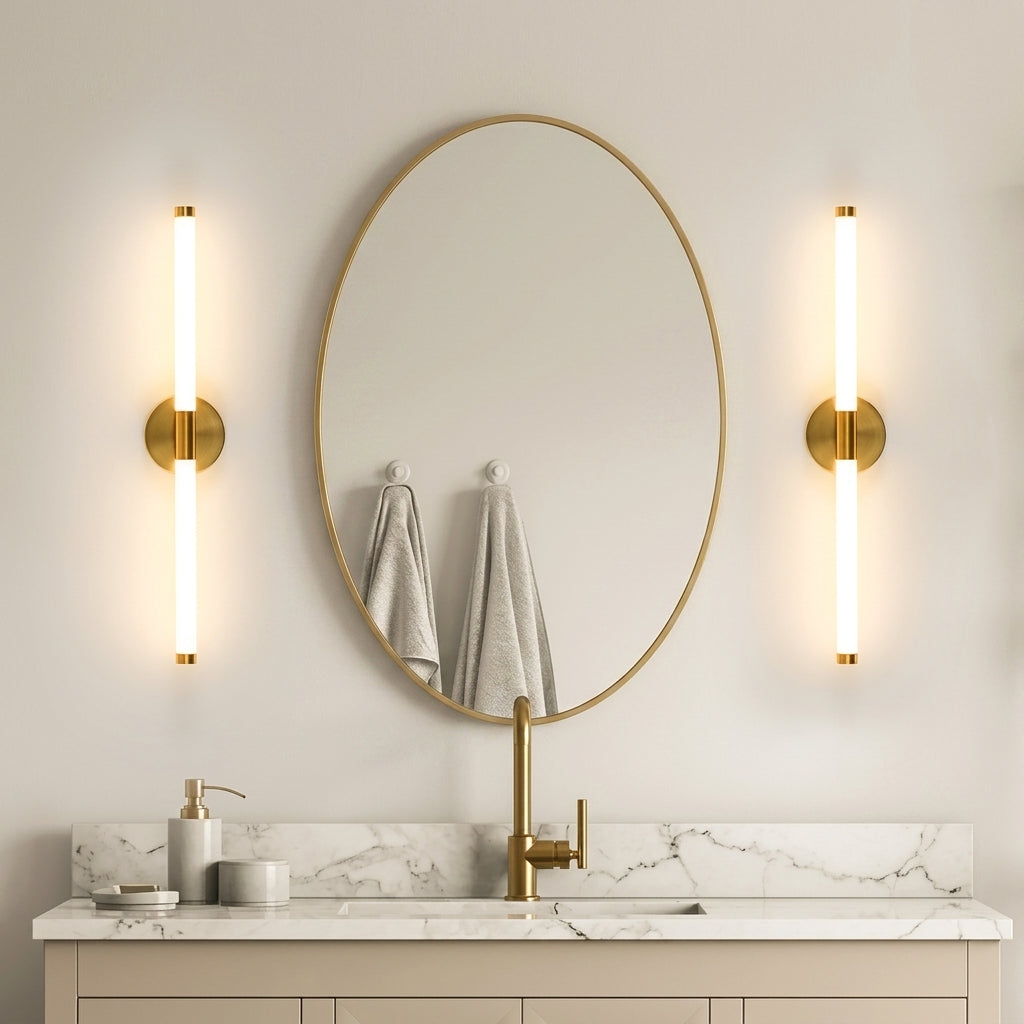 Applique Murale LED Dorée