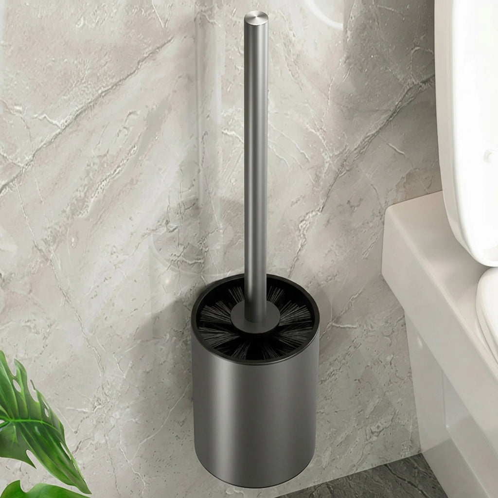 Round Wall-Mounted Toilet Brush