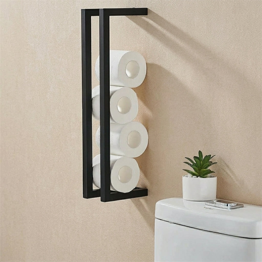 Designer Wall-Mounted Toilet Paper Holder
