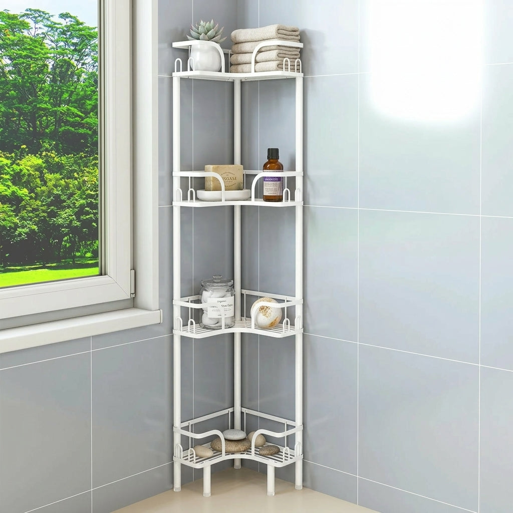 Corner Bathroom Shelf