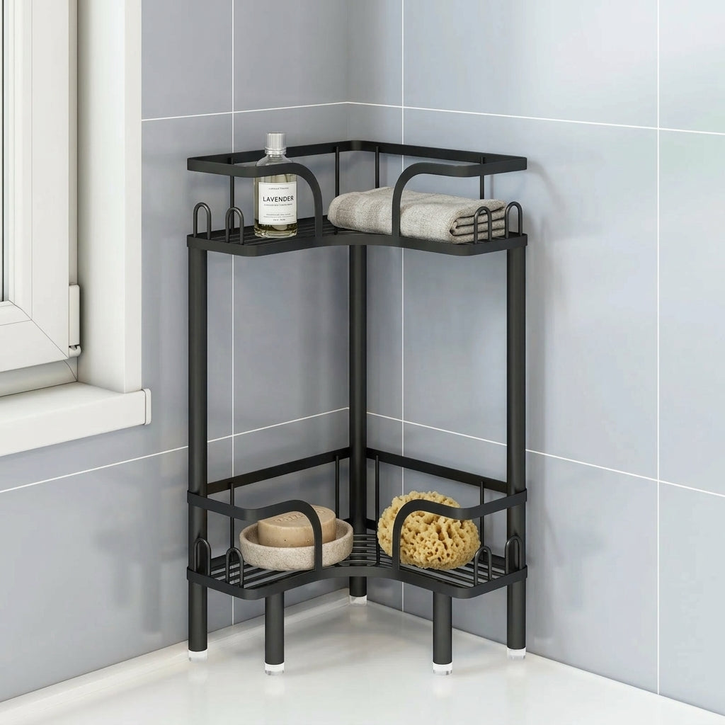 Corner Bathroom Shelf