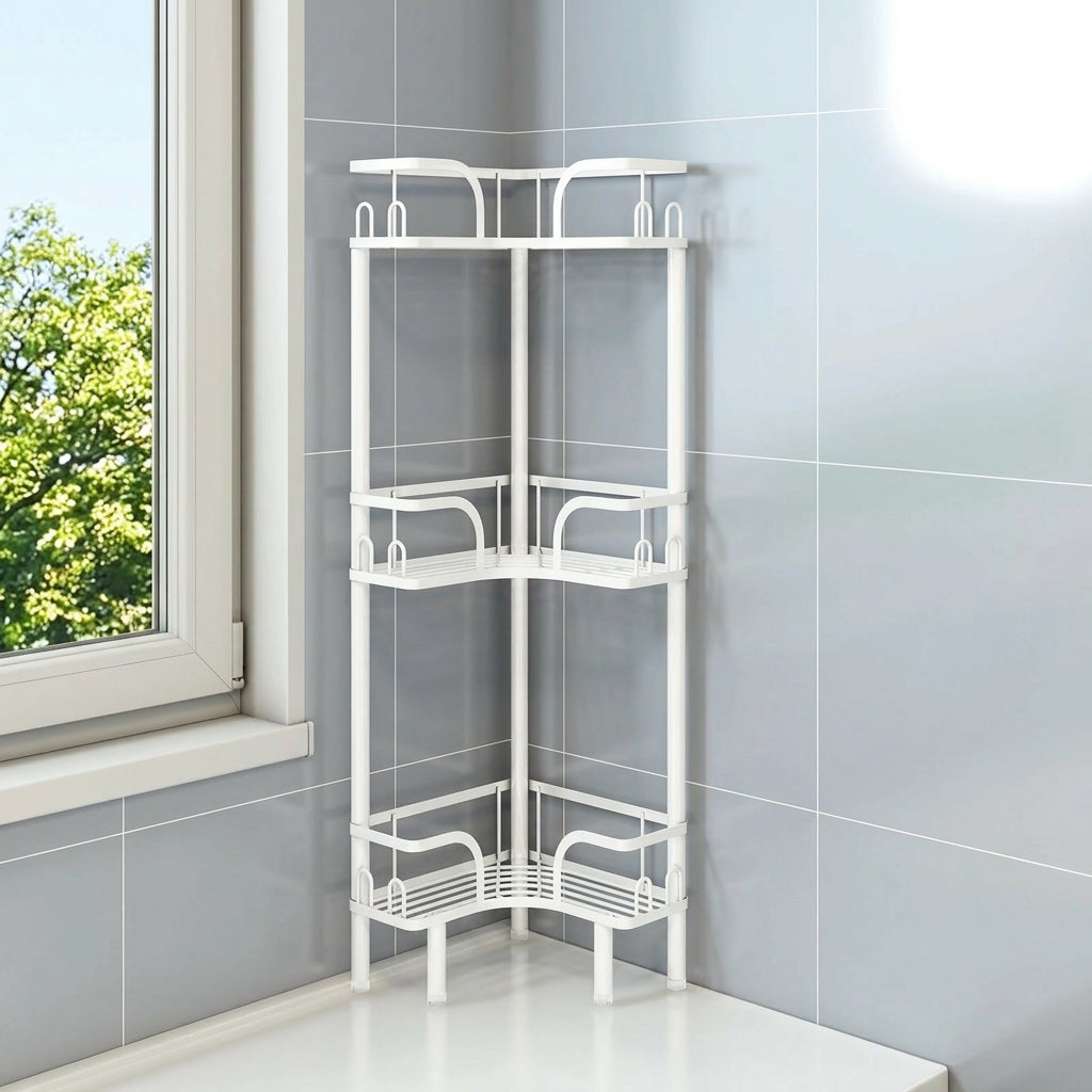 Corner Bathroom Shelf