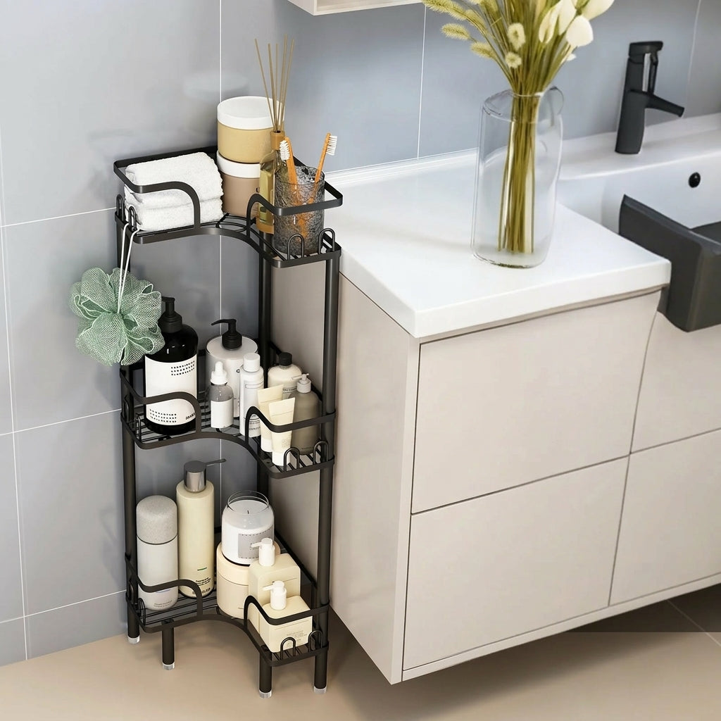 Corner Bathroom Shelf
