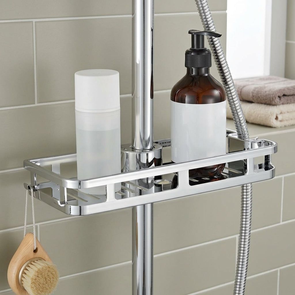 Étagère de Douche sur Barre