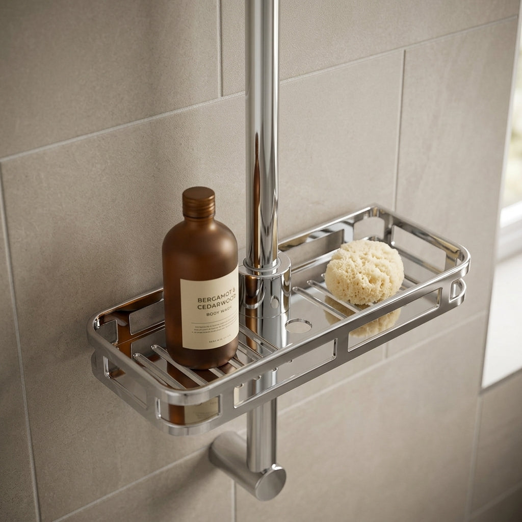 Étagère de Douche sur Barre