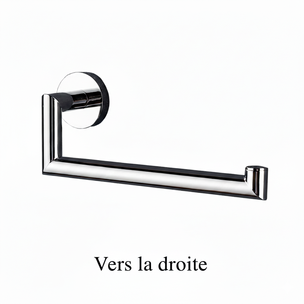 porte serviette en laiton