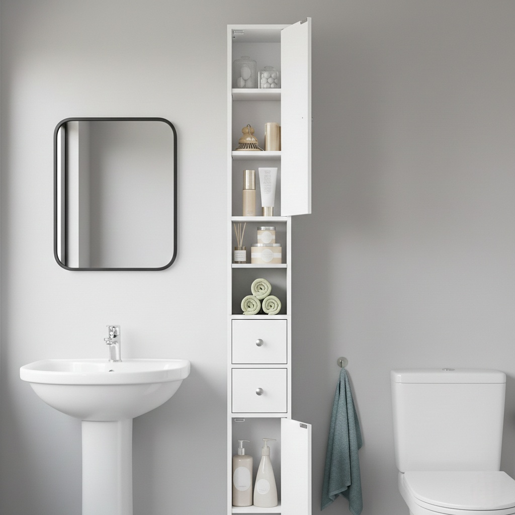 Armoire de rangement salle de bain