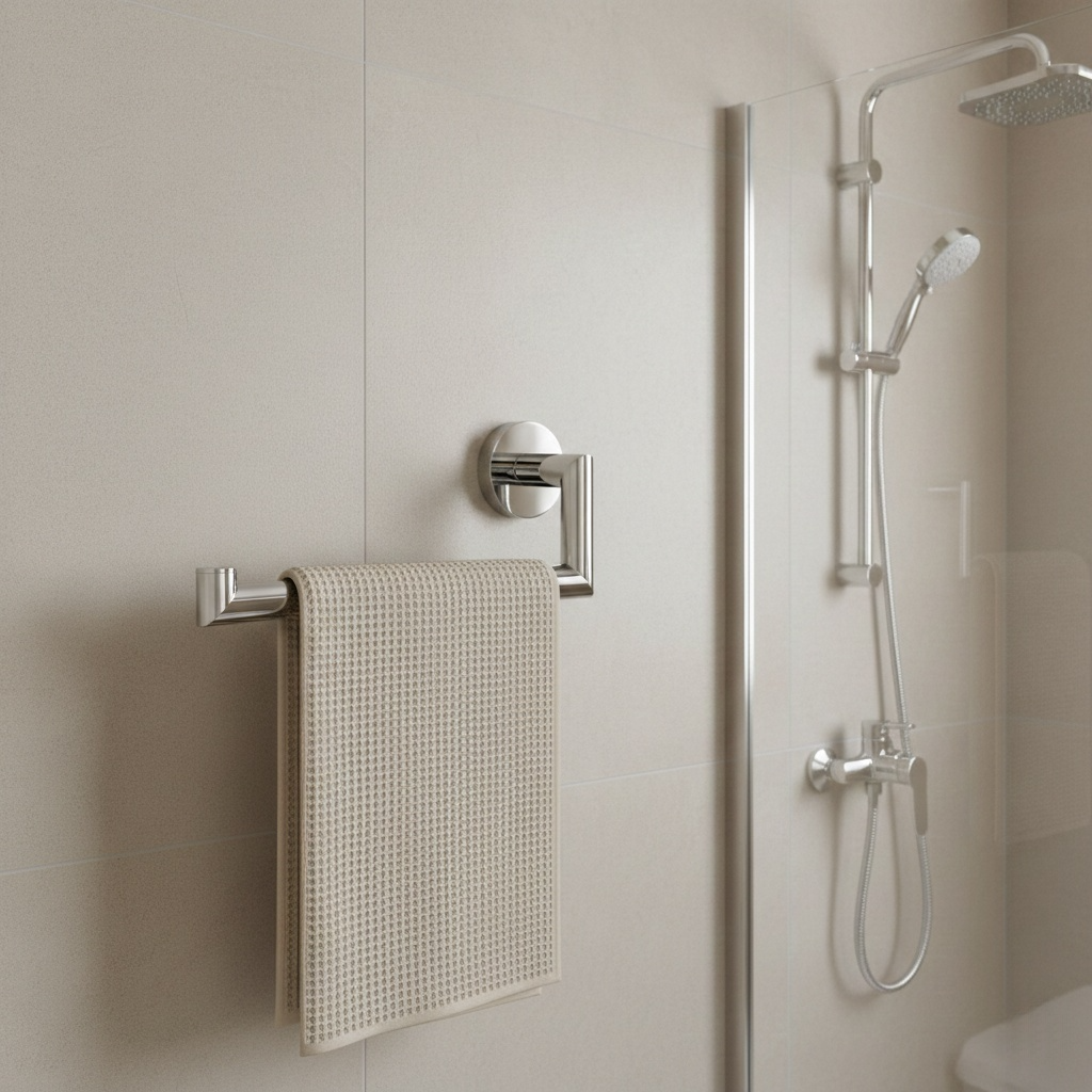 porte serviette en laiton