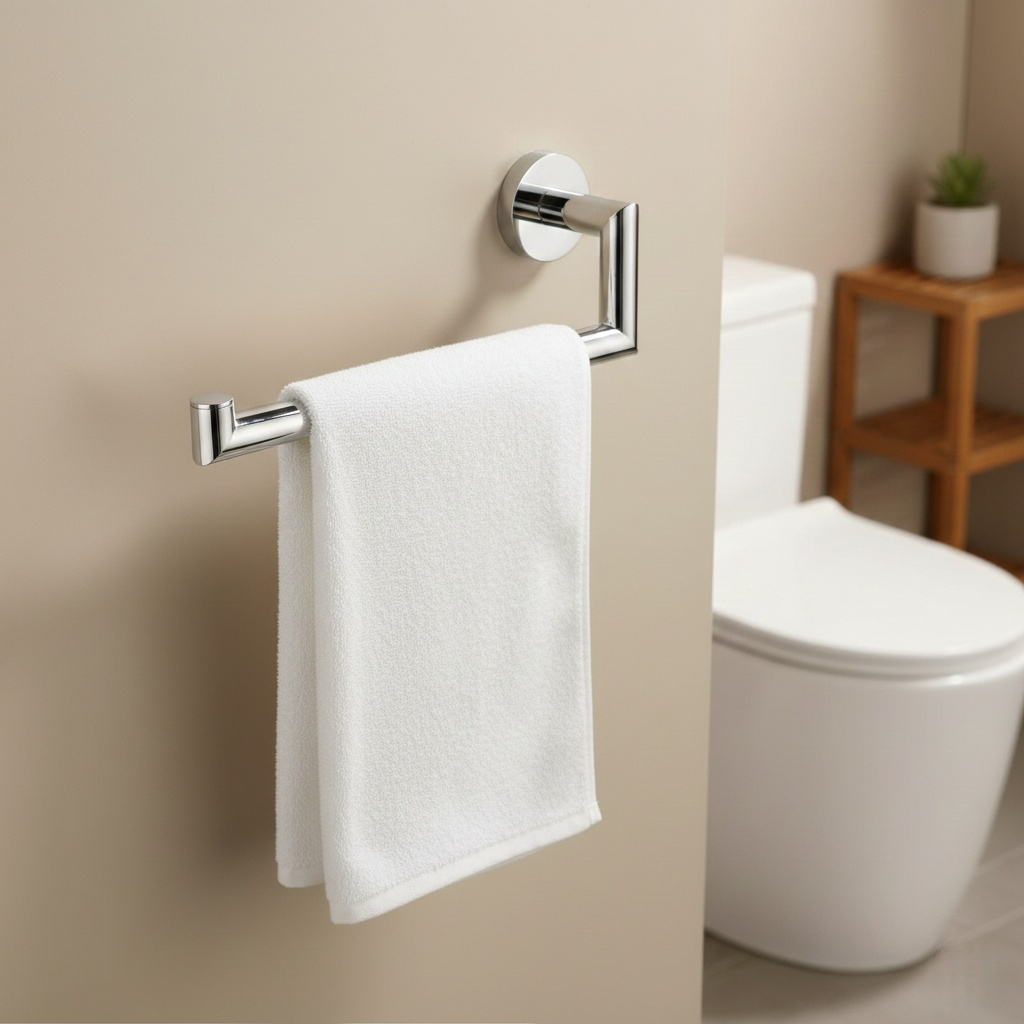 porte serviette en laiton