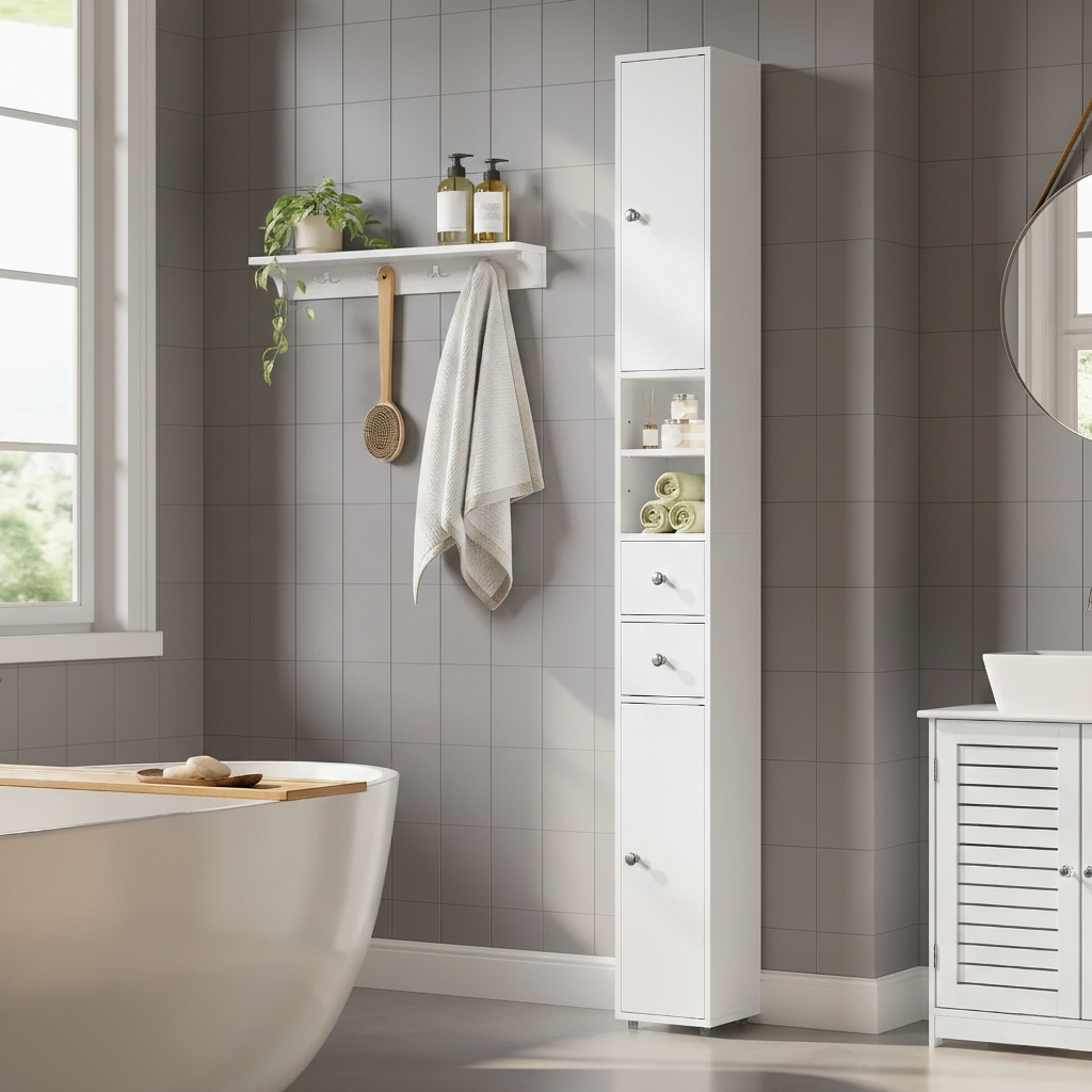 Armoire de rangement salle de bain