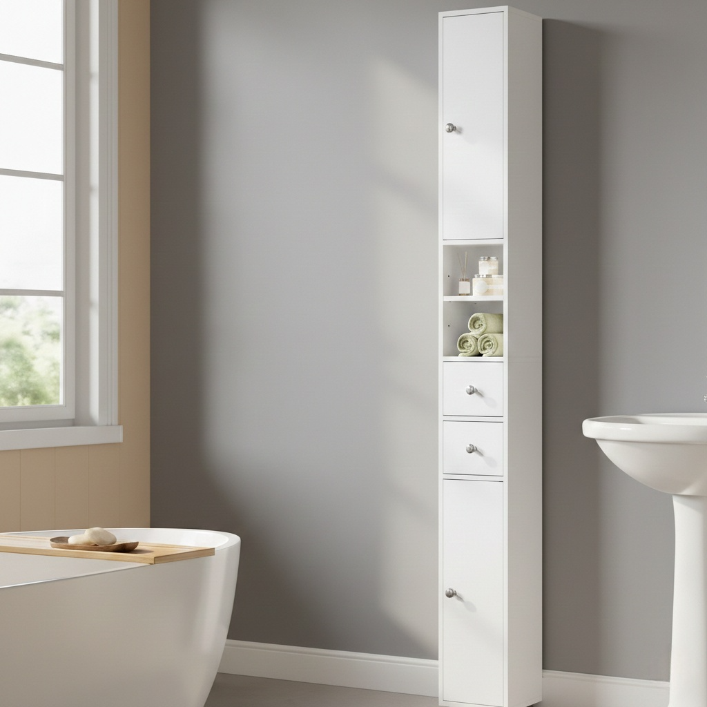 Armoire de rangement salle de bain