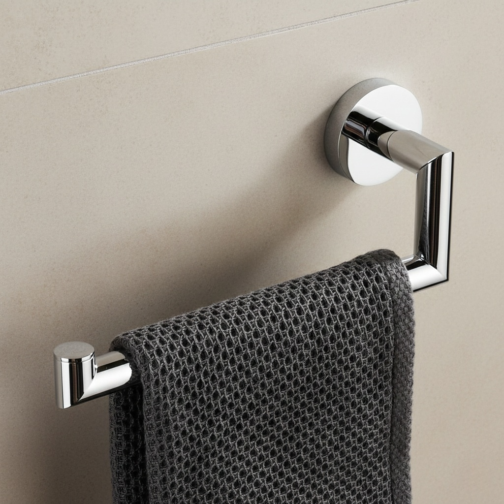 porte serviette en laiton