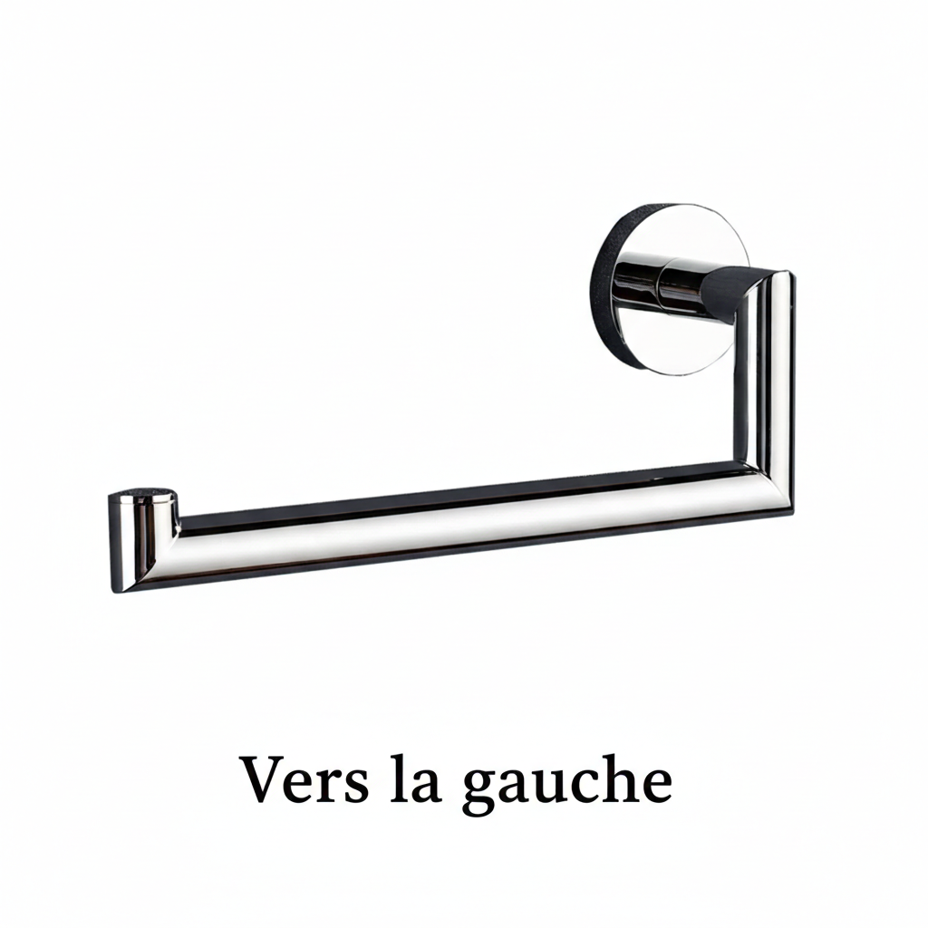 porte serviette en laiton