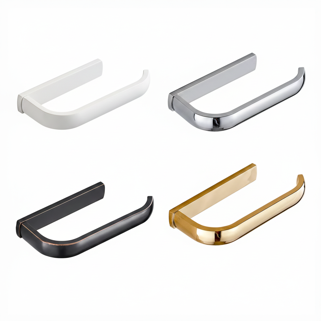 Porte-Papier Toilette Mural en Cuivre