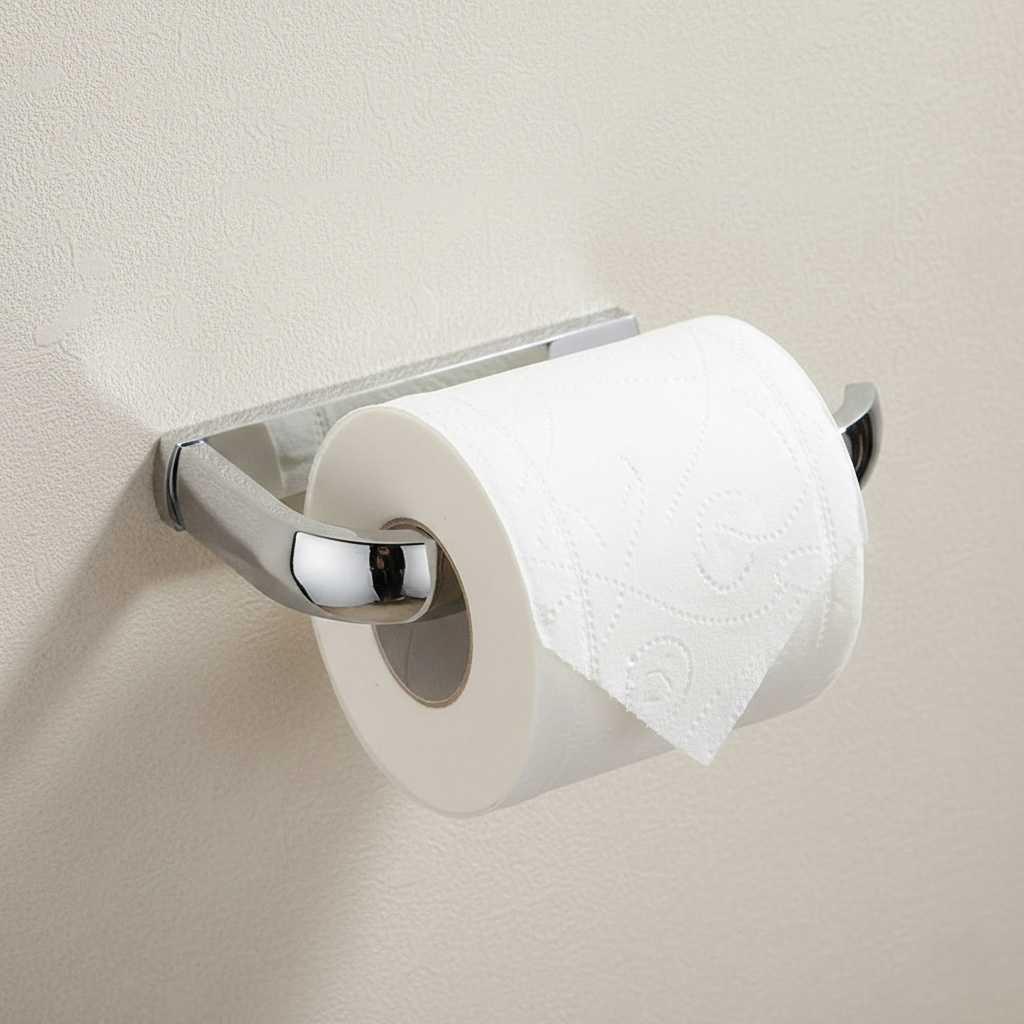 Porte-Papier Toilette Mural en Cuivre