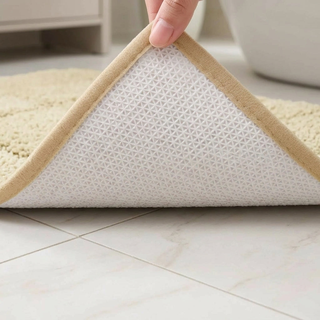 Tapis de bain microfibre antidérapant