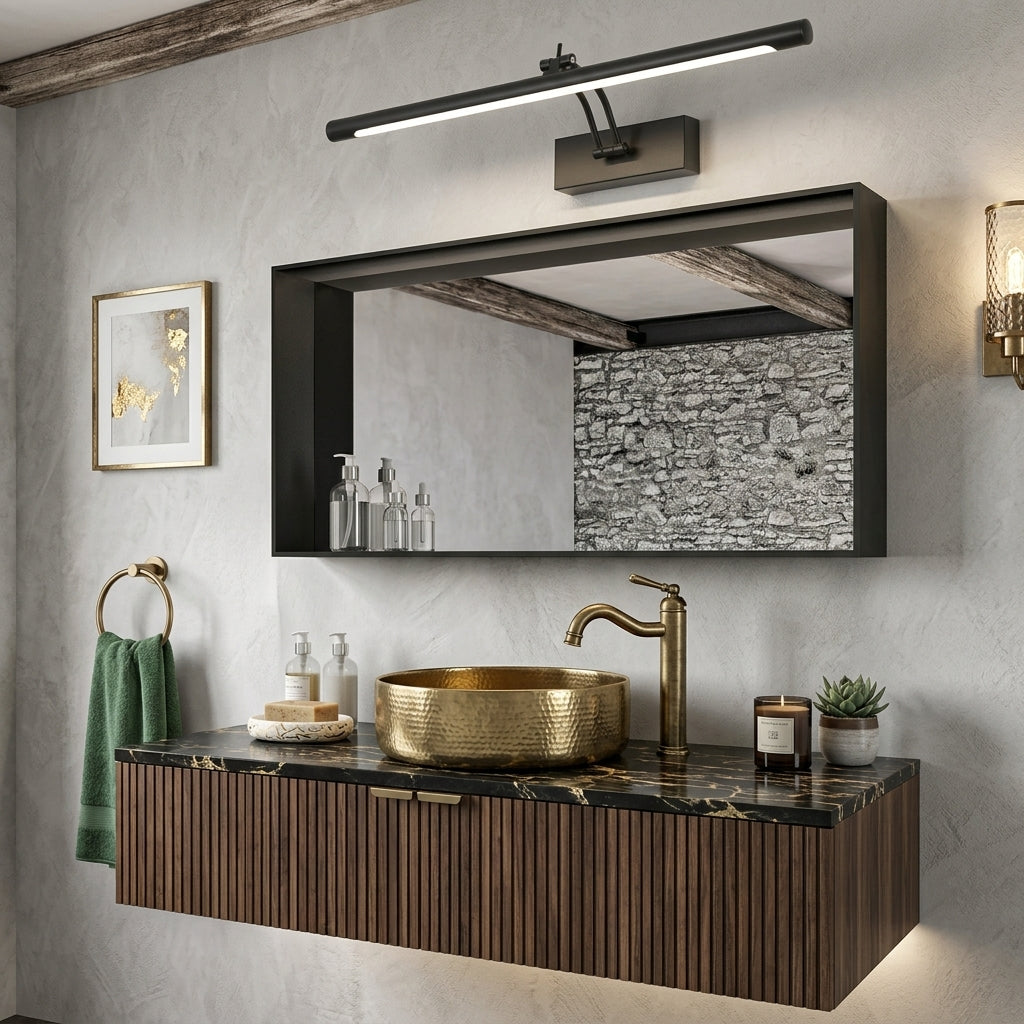 Applique Miroir LED Salle de Bain Vintage