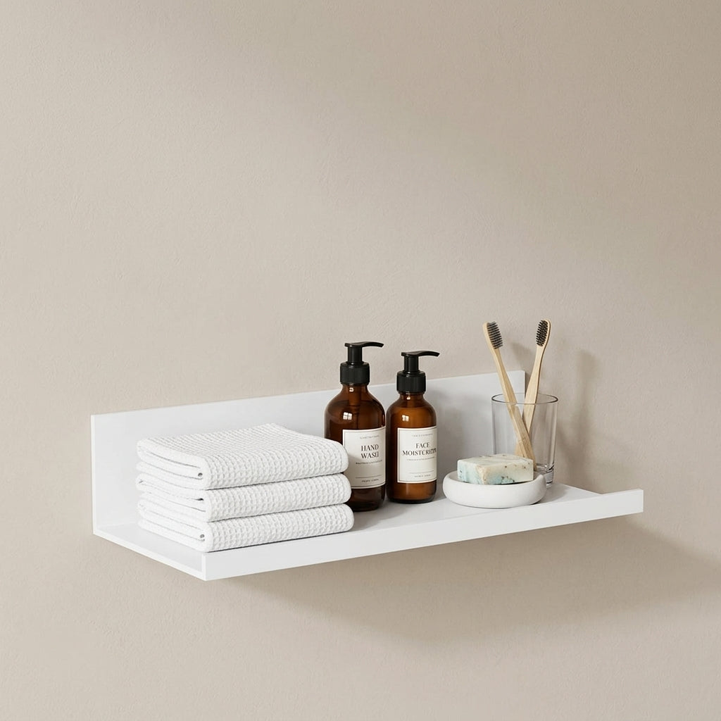 Wall-Mounted Bathroom Shelf