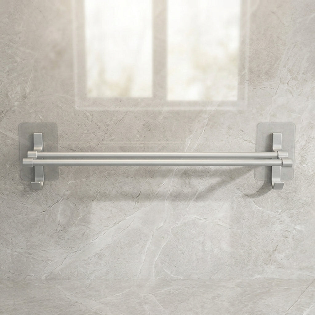 Porte-Serviettes Mural Double Barre