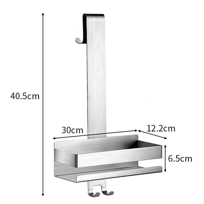 Étagère de Douche Murale en Inox