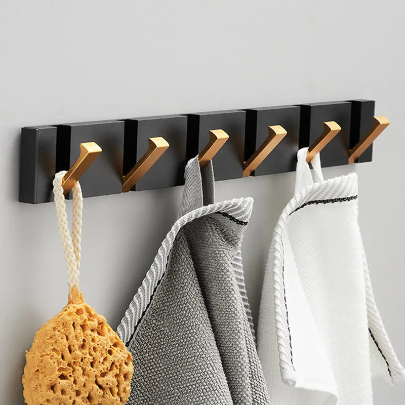 Crochet mural pliable de luxe