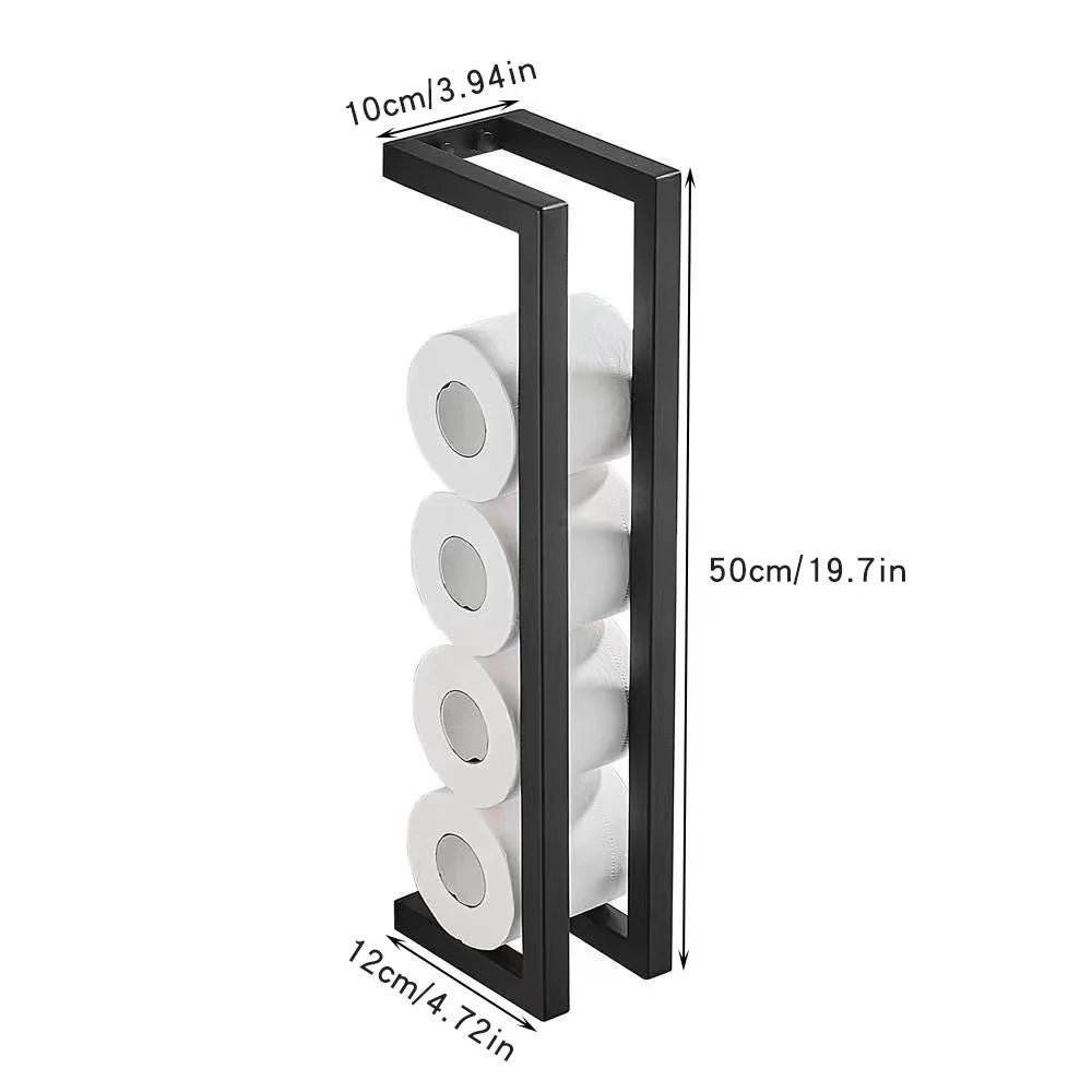 Designer Wall-Mounted Toilet Paper Holder